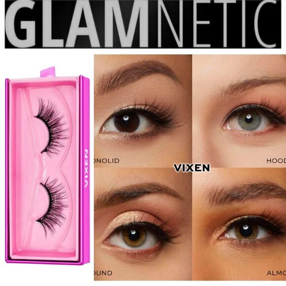 Glamnetic Magnetic False Eyelashes - Black - Picture 1 of 10